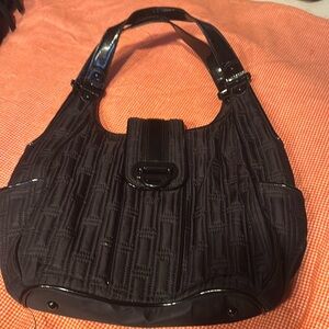 Vera Bradley Black Quilted Handbag
